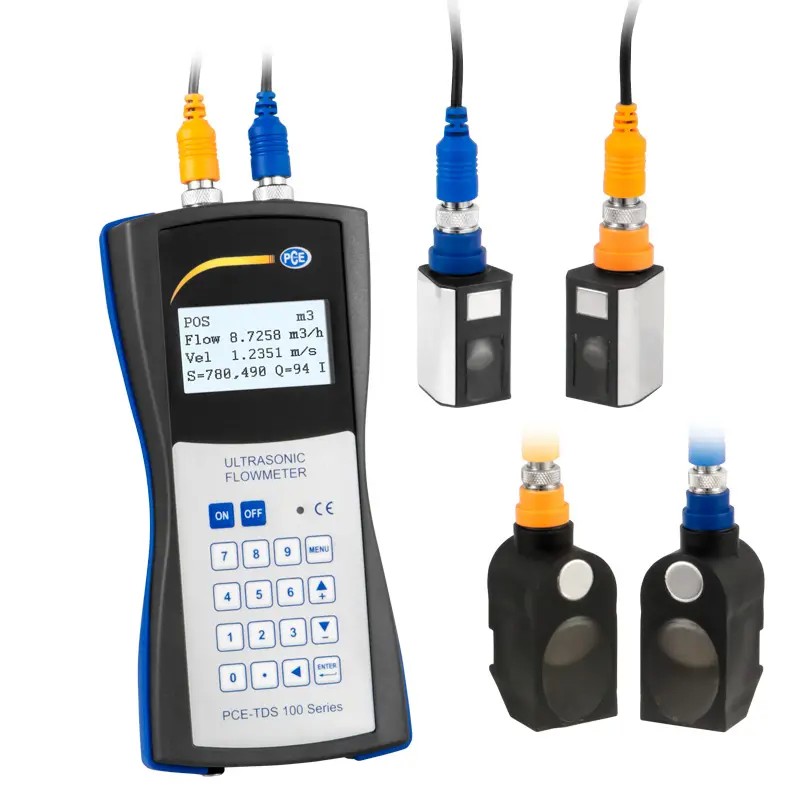 Debitmetru ultrasonic portabil PCE-TDS 100HSH Pce Instruments