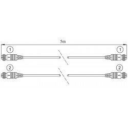 Sensor Cables 5ml for...