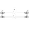 Cabluri Senzori 5ml pentru Debitmetru Ultrasonic PCE-TDS 100 Series Pce Instruments